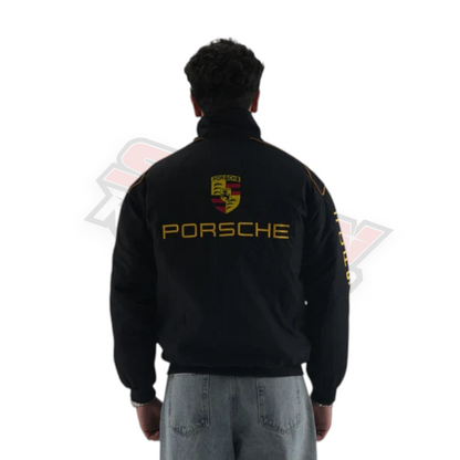 Porsche Embroidered Racing Jacket | Premium Motorsport Wear