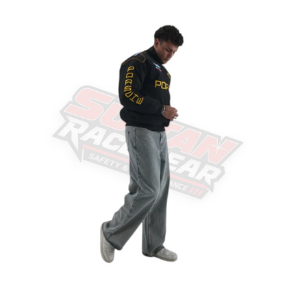 Porsche Embroidered Racing Jacket | Premium Motorsport Wear