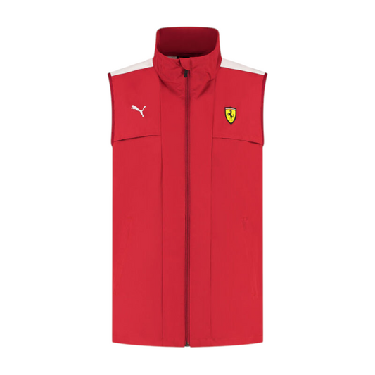 Scuderia Ferrari F1 PUMA Printed Gilet Jacket