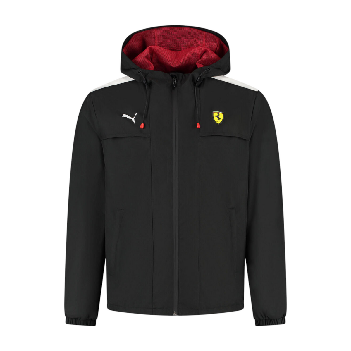 Scuderia Ferrari F1 PUMA Rain Embroidry Jacket