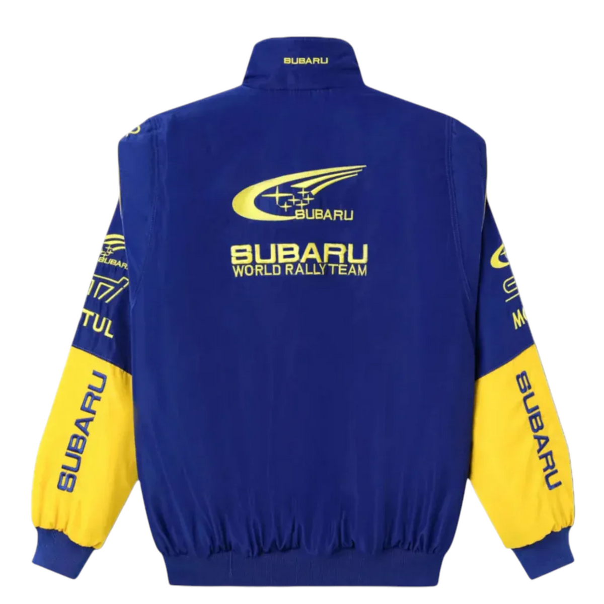 Subaru F1 Racing Thicken Style Embroidered Jacket